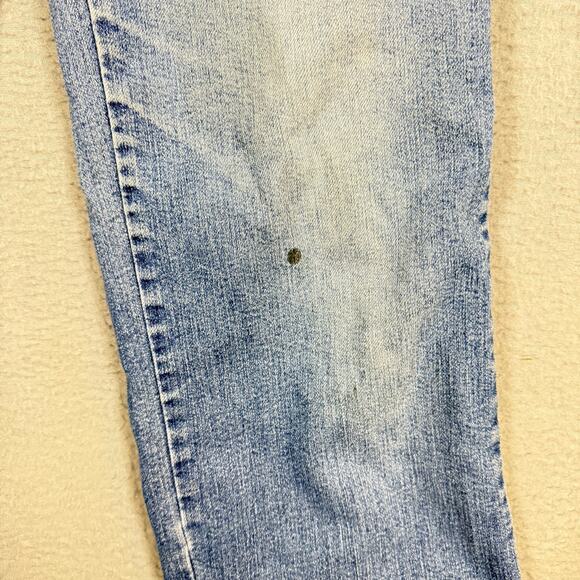 Vintage Levi's Orange Tab High Waist Elastic Back Baggy Straight Leg Jeans - 29 - Picture 4 of 9